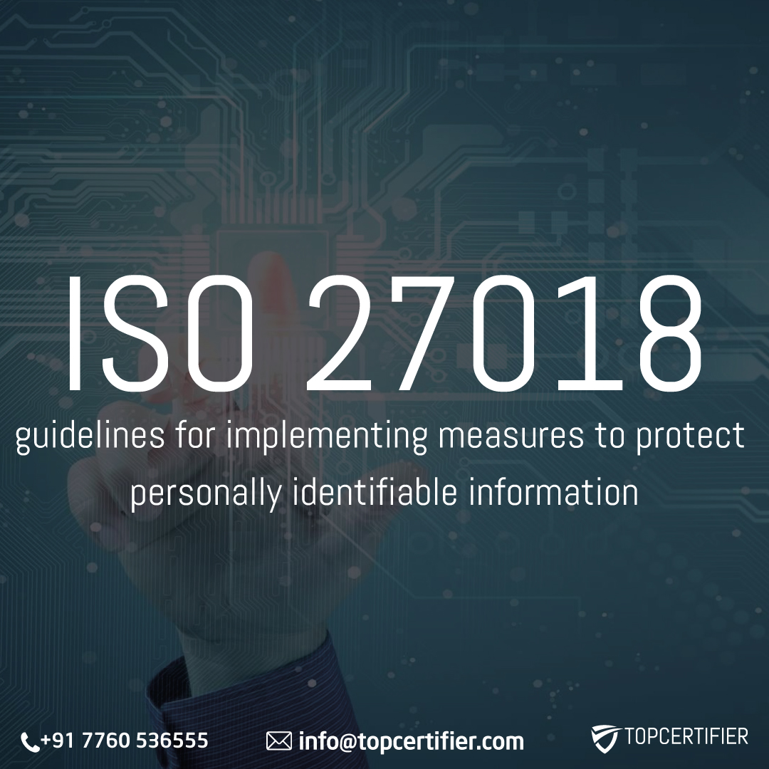 iso 27018 certification in China